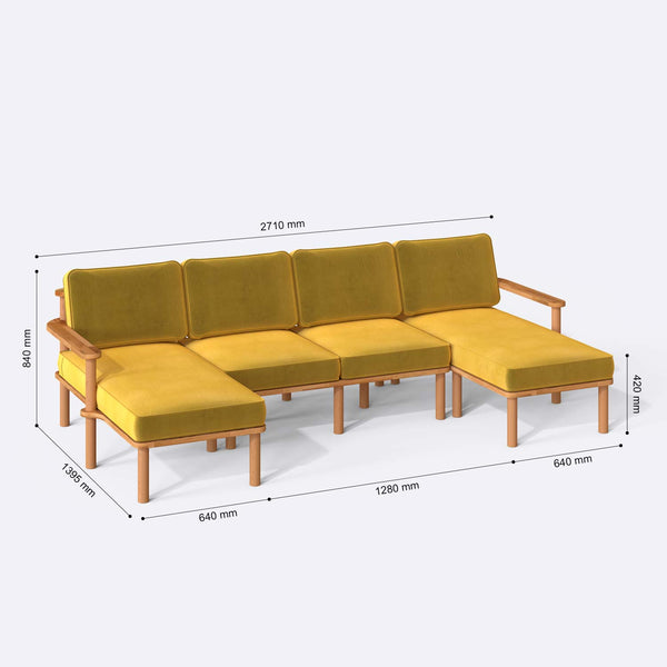 Bral U Shaped Sofa