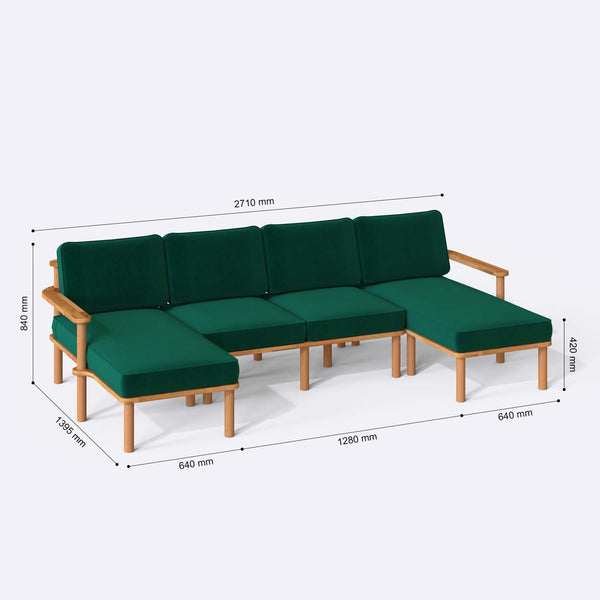 Bral U Shaped Sofa