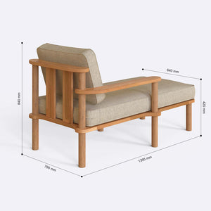 Bral Right Daybed