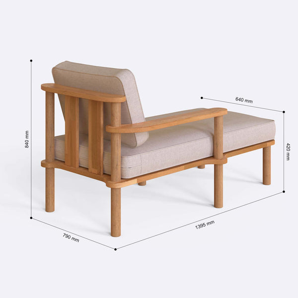 Bral Right Daybed