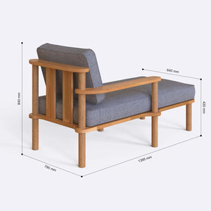Bral Right Daybed