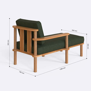 Bral Right Daybed
