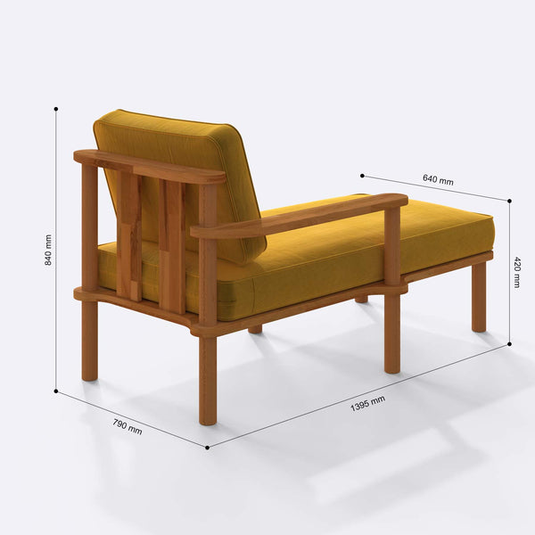 Bral Right Daybed