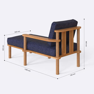 Bral Left Daybed