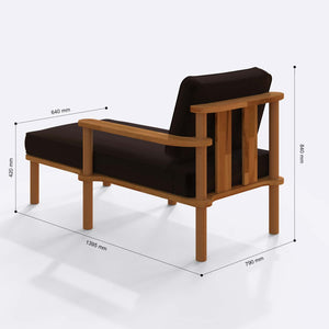 Bral Left Daybed