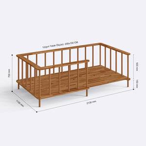Lore Kids Bed Frame – 79" x 39" (200 x 100 cm)