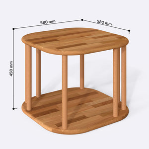 Ube Coffee Table – 23" x 23" (58 x 58 cm)