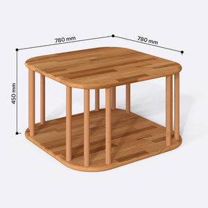 Ube Coffee Table – 31" x 31" (78 x 78 cm)
