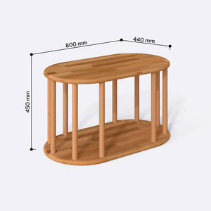 Juve Coffee Table – 31" x 17" (80 x 44 cm)