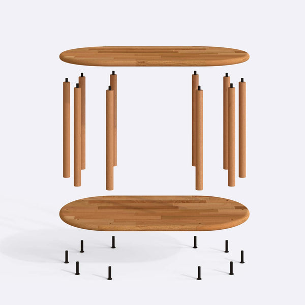 Juve Coffee Table – 31" x 17" (80 x 44 cm)