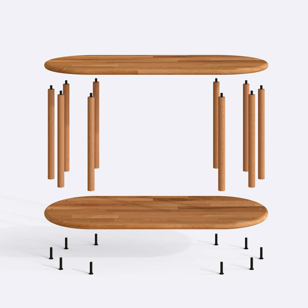 Juve Coffee Table – 39" x 17" (100 x 44 cm)