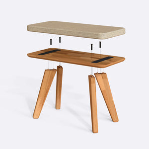 Han Bench – 31" x 15" (80 x 38 cm)