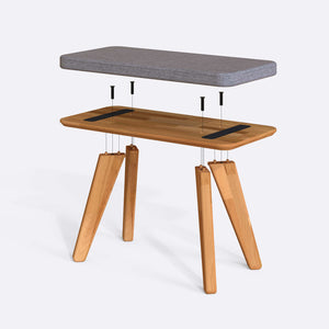 Han Bench – 31" x 15" (80 x 38 cm)