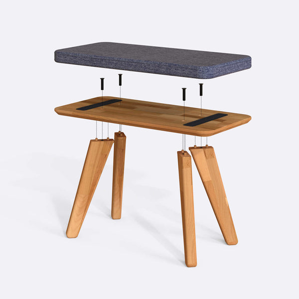 Han Bench – 31" x 15" (80 x 38 cm)