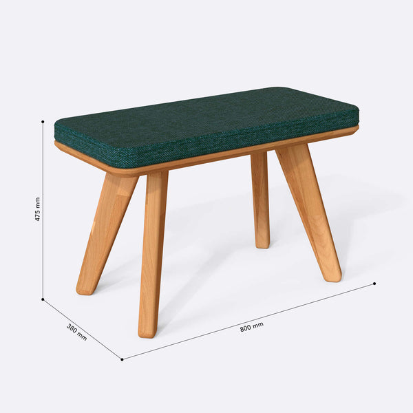 Han Bench – 31" x 15" (80 x 38 cm)