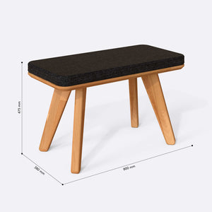 Han Bench – 31" x 15" (80 x 38 cm)