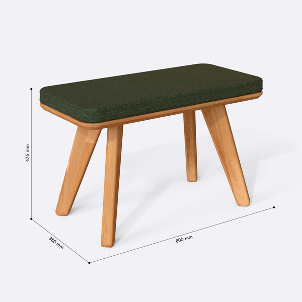 Han Bench – 31" x 15" (80 x 38 cm)