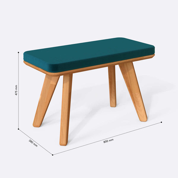 Han Bench – 31" x 15" (80 x 38 cm)