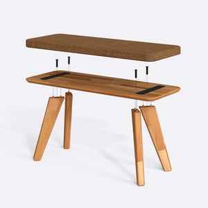 Han Bench – 39" x 15" (100 x 38 cm)
