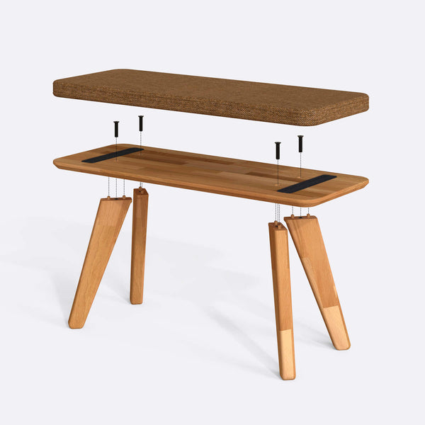 Han Bench – 39" x 15" (100 x 38 cm)