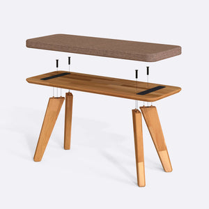 Han Bench – 39" x 15" (100 x 38 cm)