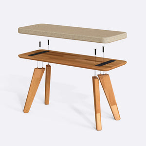 Han Bench – 39" x 15" (100 x 38 cm)