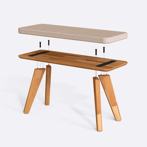 Han Bench – 39" x 15" (100 x 38 cm)