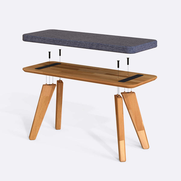 Han Bench – 39" x 15" (100 x 38 cm)