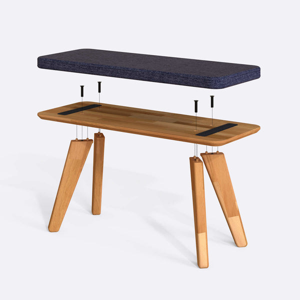Han Bench – 39" x 15" (100 x 38 cm)