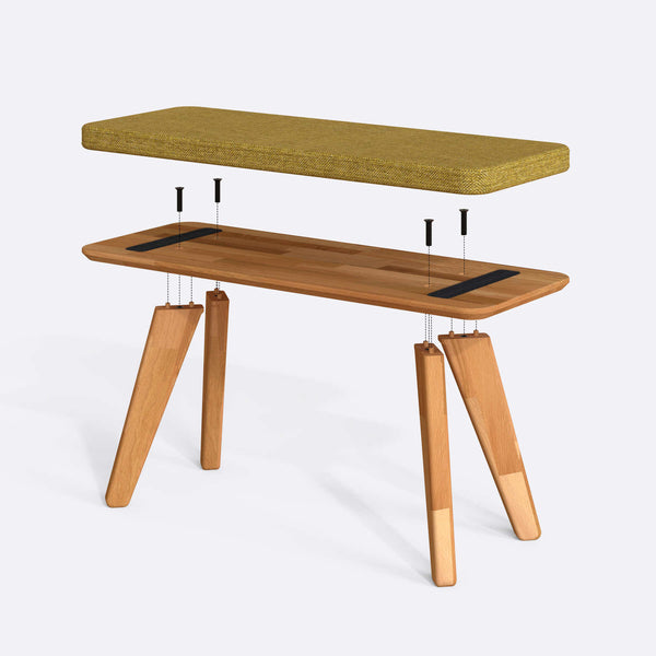 Han Bench – 39" x 15" (100 x 38 cm)
