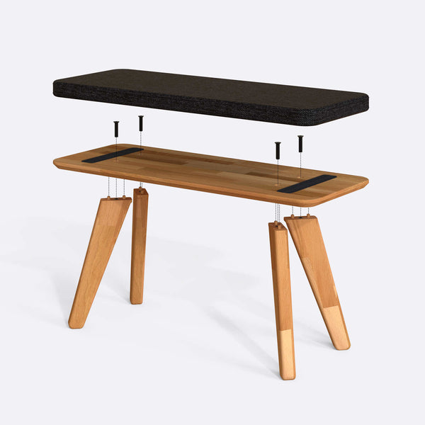 Han Bench – 39" x 15" (100 x 38 cm)