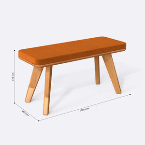 Han Bench – 39" x 15" (100 x 38 cm)