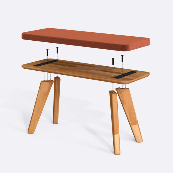 Han Bench – 39" x 15" (100 x 38 cm)