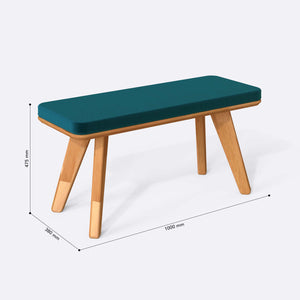 Han Bench – 39" x 15" (100 x 38 cm)