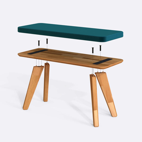 Han Bench – 39" x 15" (100 x 38 cm)