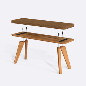 Han Bench – 47" x 15" (120 x 38 cm)