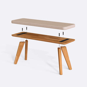 Han Bench – 47" x 15" (120 x 38 cm)