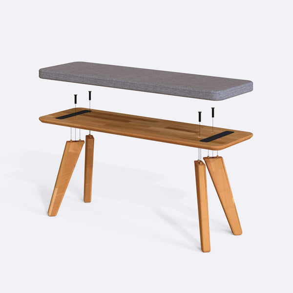 Han Bench – 47" x 15" (120 x 38 cm)