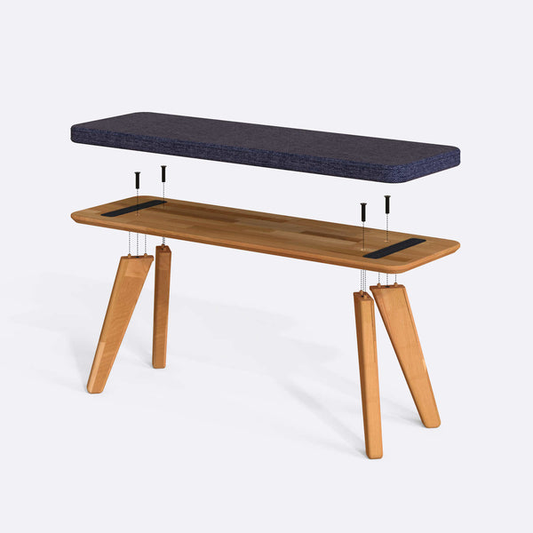 Han Bench – 47" x 15" (120 x 38 cm)
