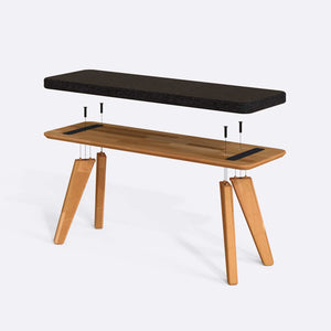 Han Bench – 47" x 15" (120 x 38 cm)