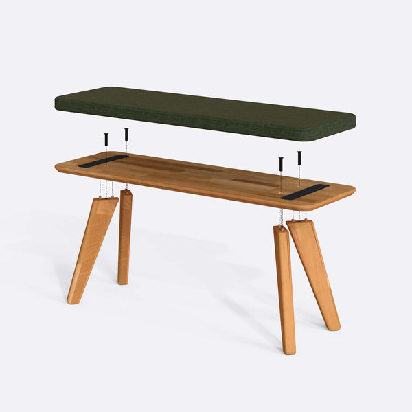 Han Bench – 47" x 15" (120 x 38 cm)