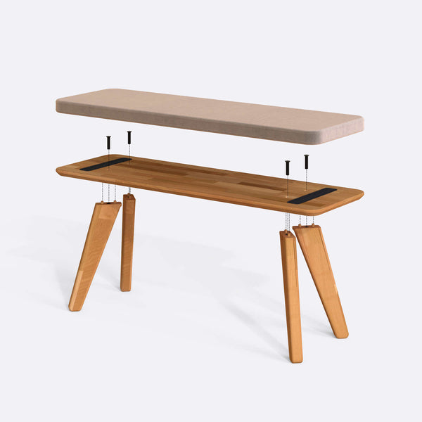 Han Bench – 47" x 15" (120 x 38 cm)