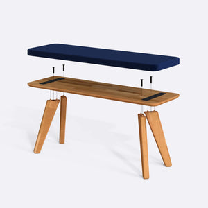 Han Bench – 47" x 15" (120 x 38 cm)