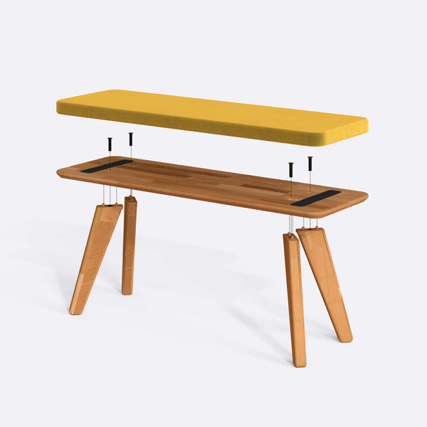 Han Bench – 47" x 15" (120 x 38 cm)