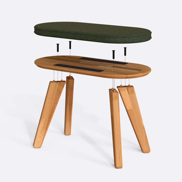 Yase Bench – 31" x 15" (80 x 38 cm)