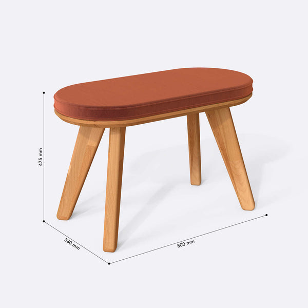 Yase Bench – 31" x 15" (80 x 38 cm)