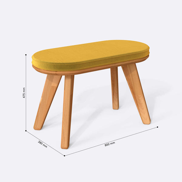 Yase Bench – 31" x 15" (80 x 38 cm)