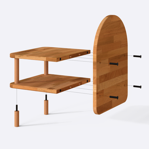 Rory V2 Bedside Table – 18" x 16" (45 x 40 cm)