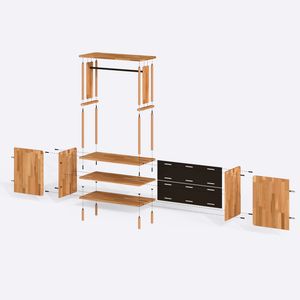 Talsen V2 Wardrobe – 39" x 18" (100 x 46 cm)