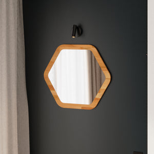 Lue Hexagon Mirror – 23" x 23" (58 x 58 cm)